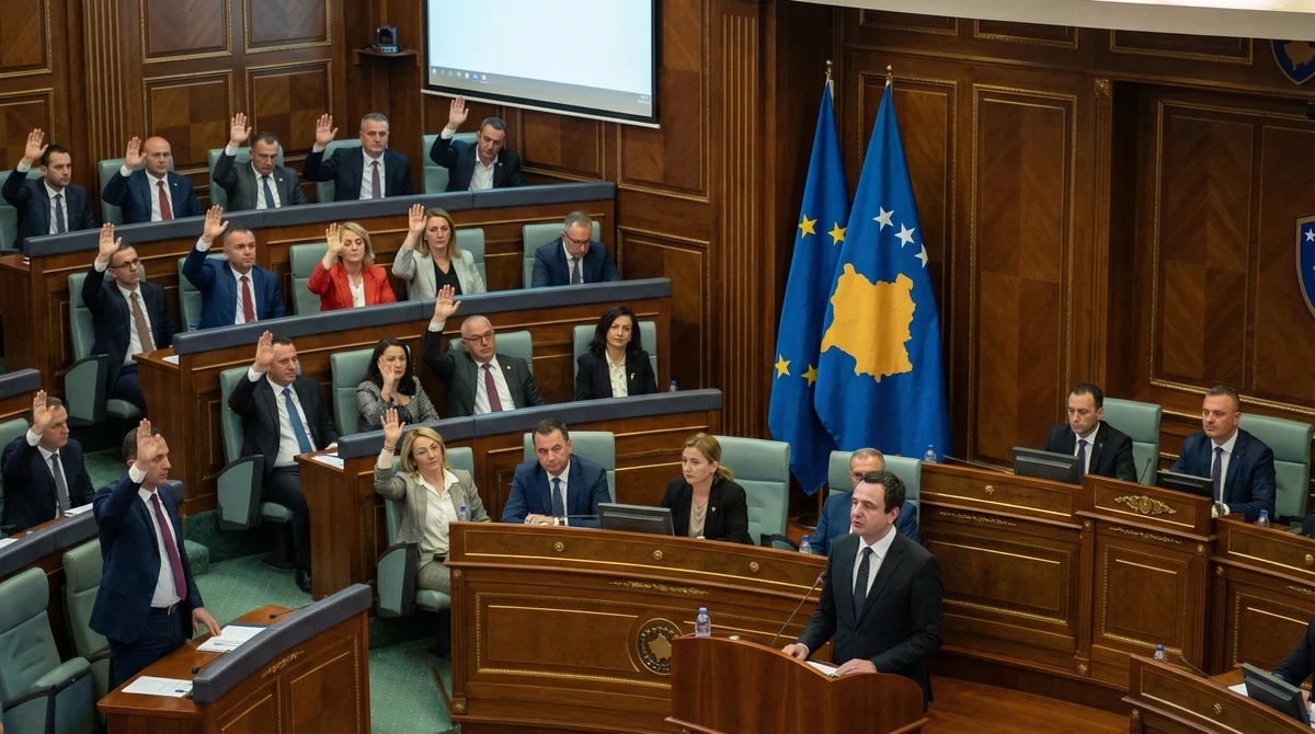 Парламентът на Косово избра правителство начело с Албин Курти