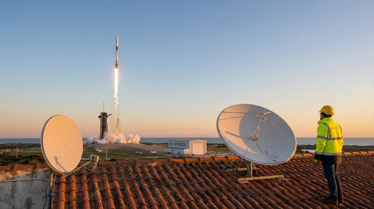 SpaceX изстреля 25 Starlink от „Ванденберг“: какво означава това за Европа