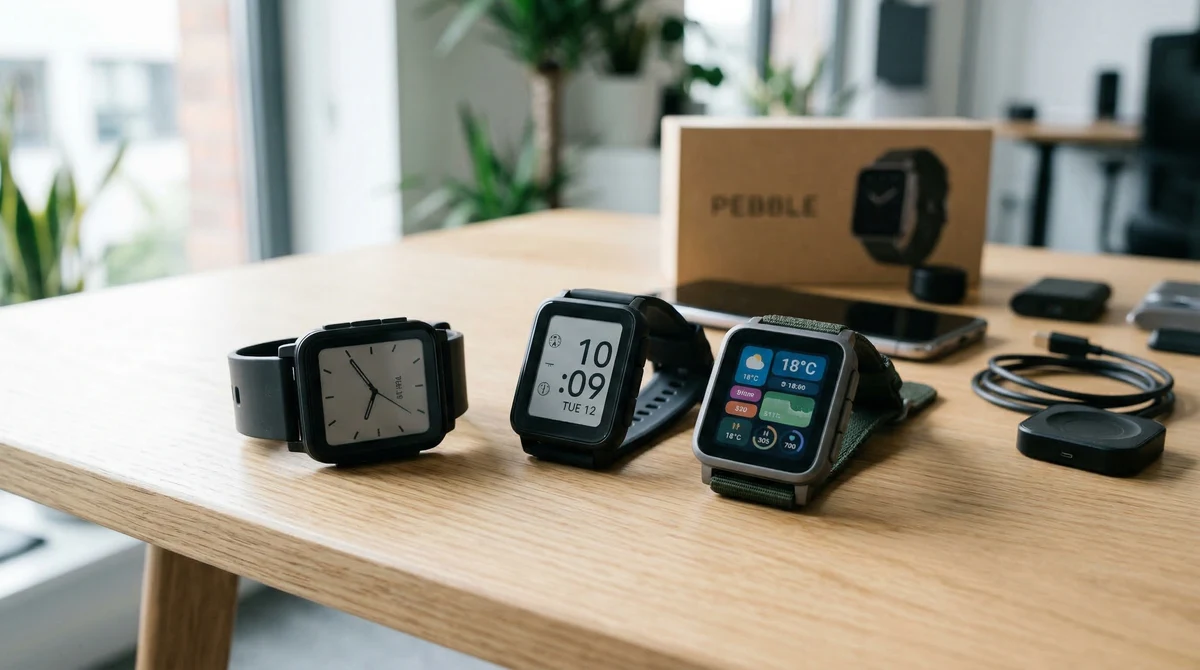 Pebble се връща с два нови часовника и старата си формула