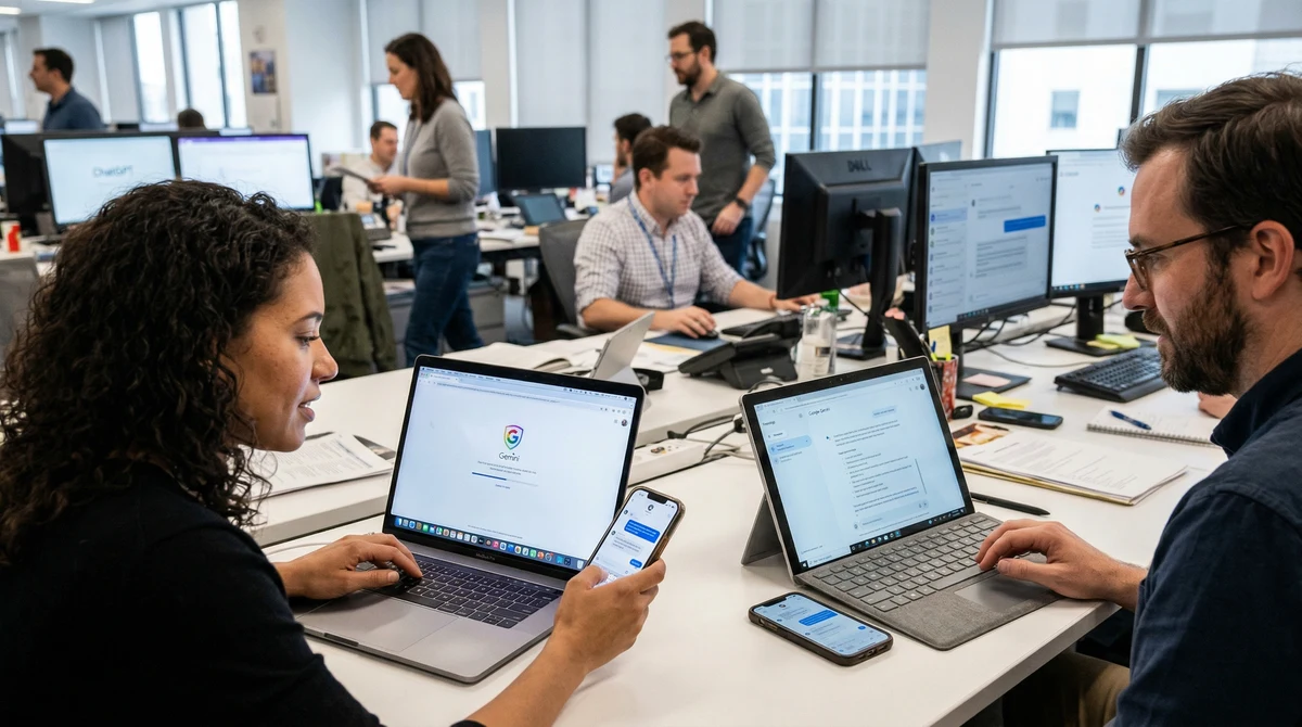 Google улеснява бягството от ChatGPT с прехвърляне на чатове към Gemini