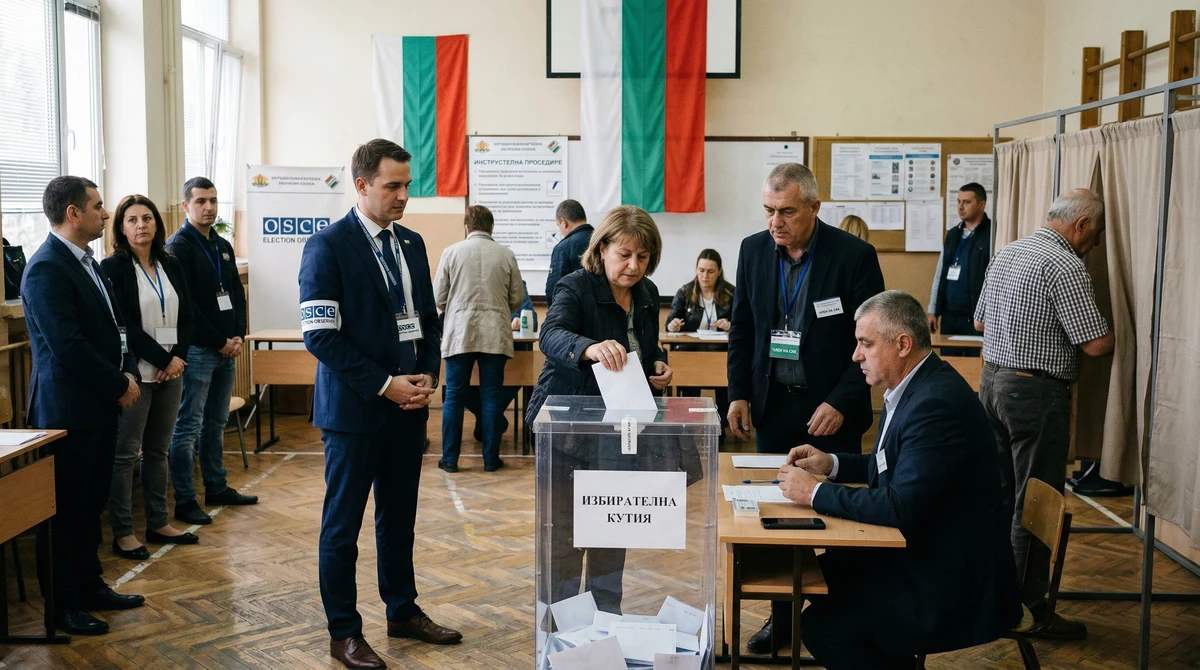 ОССЕ разгръща пълна мисия за вота в България заради риск за доверието