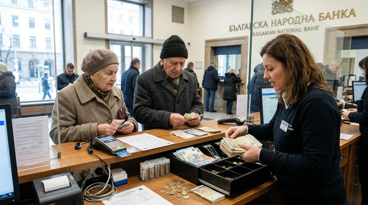 След 1 февруари: левът излезе от касите, БНБ следи плащанията в евро