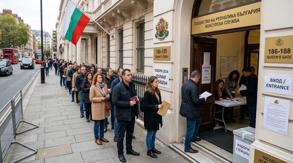493 секции в 55 държави: вотът в чужбина влиза в решаващ тест