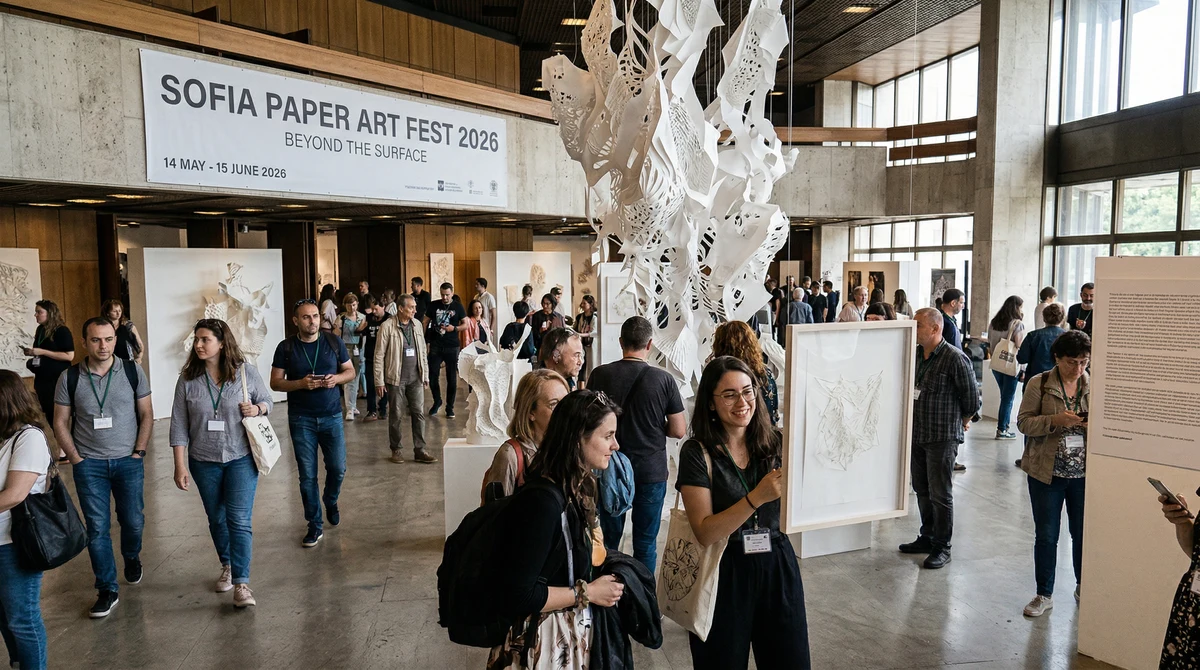 Sofia Paper Art Fest 2026 разширява мащаба с 15 изложби и международен обмен