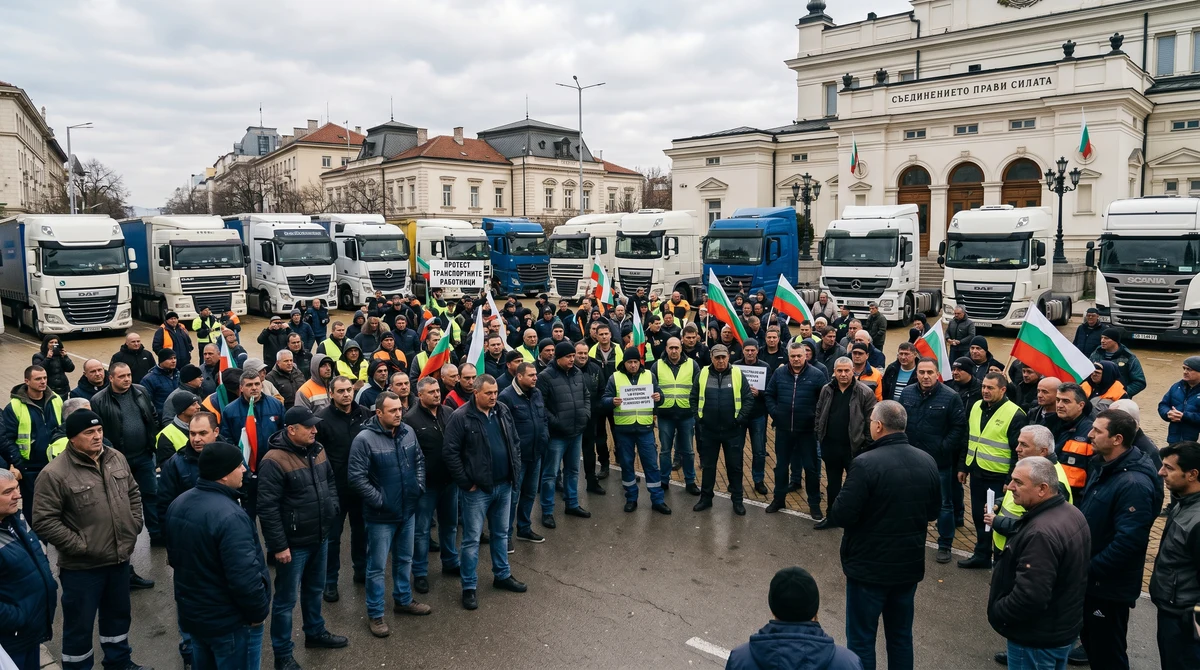 Превозвачите излизат на протест: над 15 000 фирми са под натиск