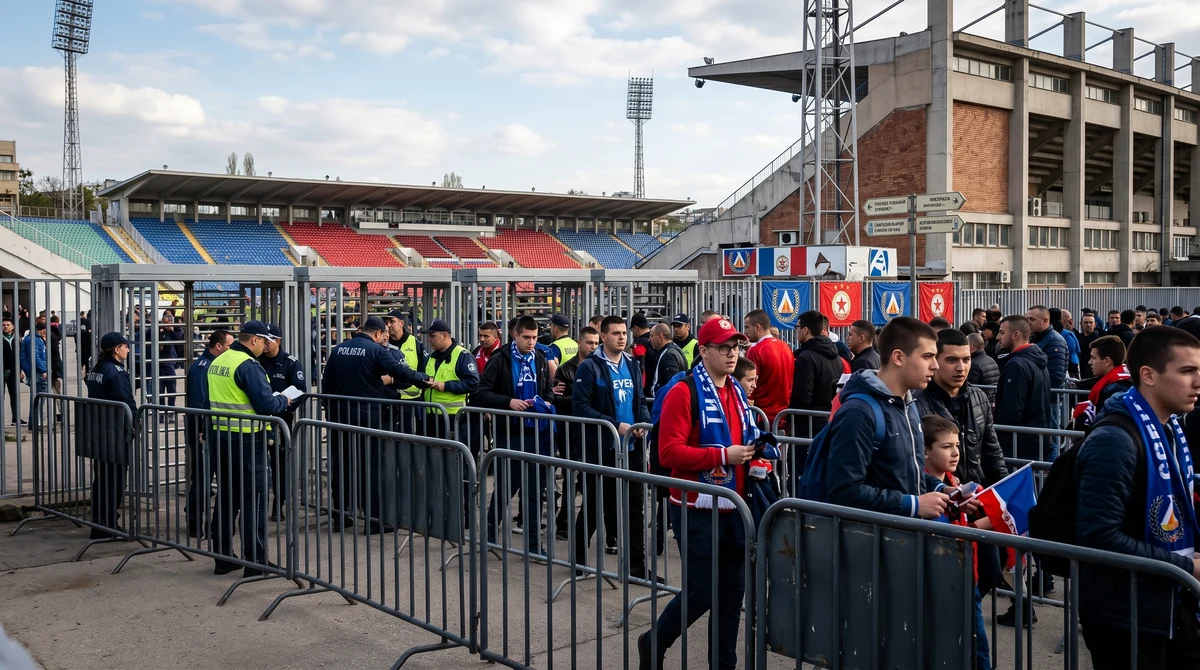 Полицията оставя празни блокове за Левски срещу ЦСКА
