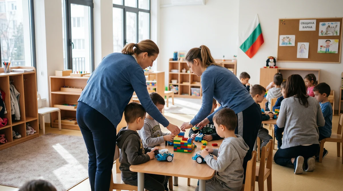 AI роботика за 4-годишни във Варна: образователен тест с голям залог