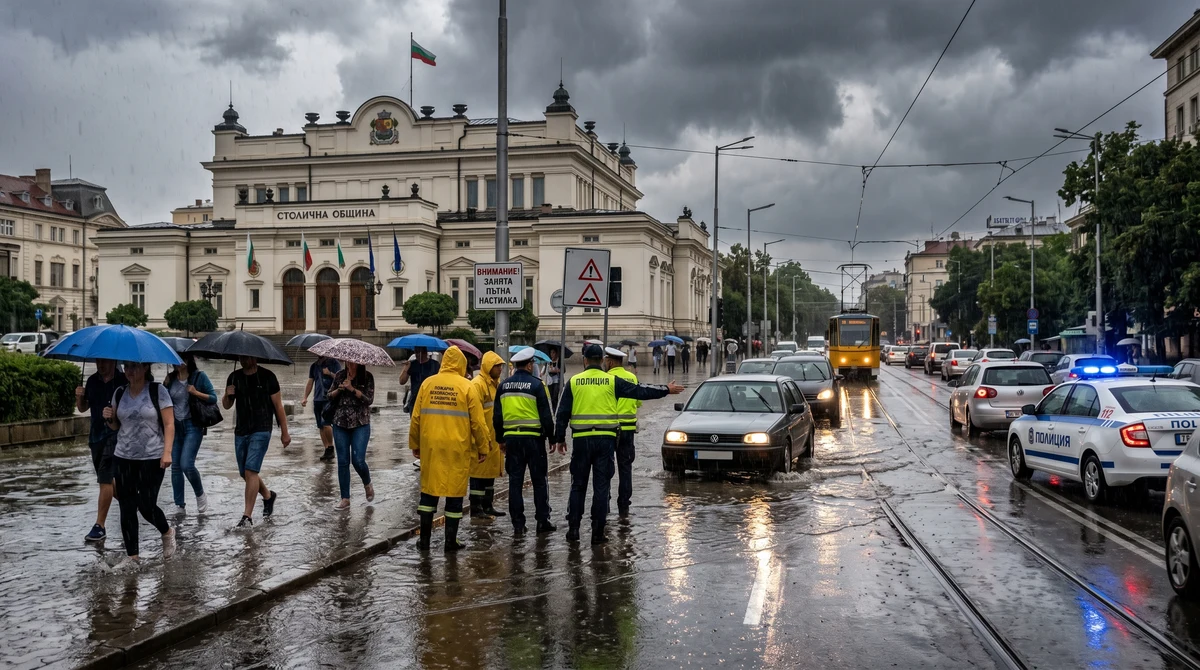 Кога силният дъжд спира да е прогноза и се превръща в риск