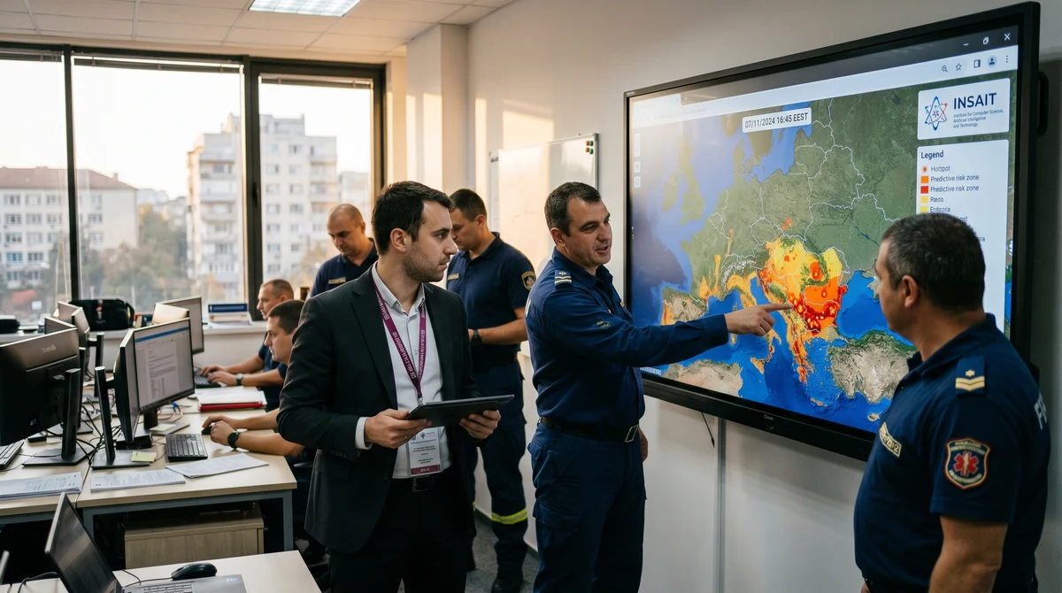 Български AI карта къде рискът от пожари е най-висок в Европа