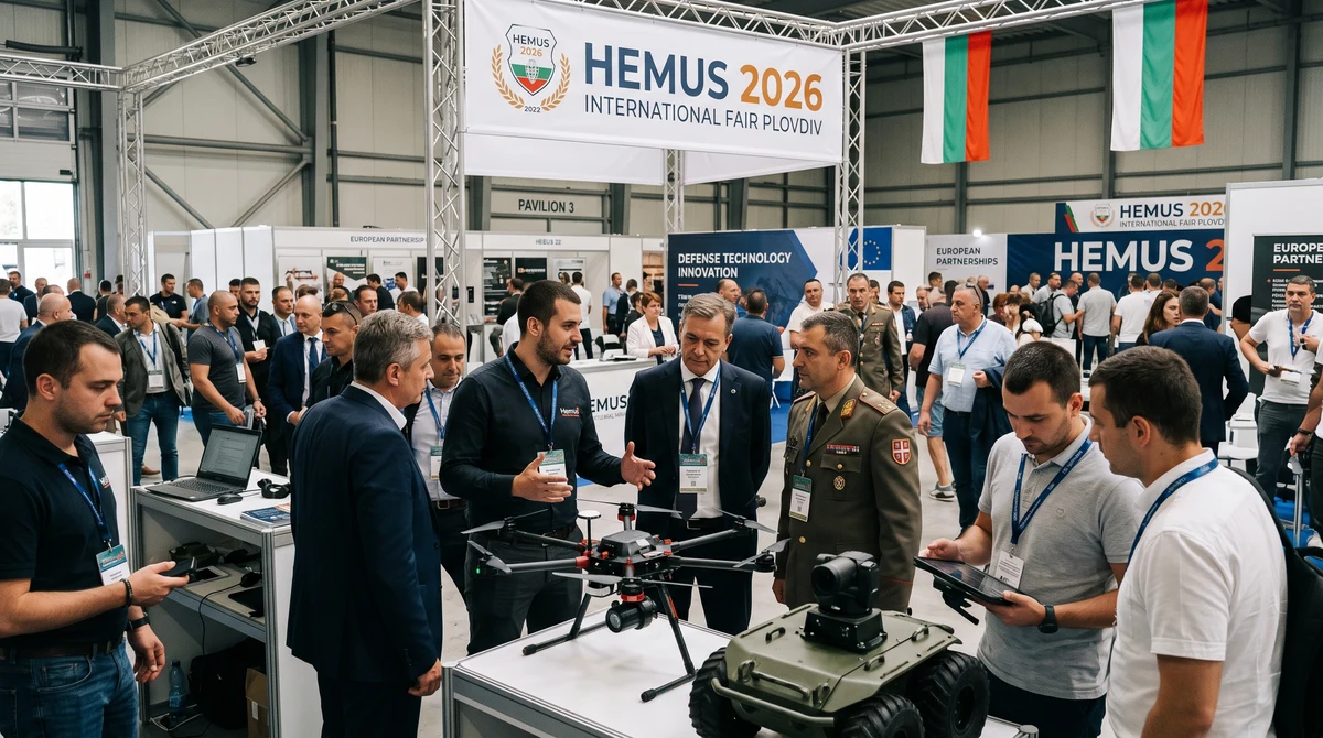 „ХЕМУС 2026“ тества може ли България да превърне военни технологии в пазар