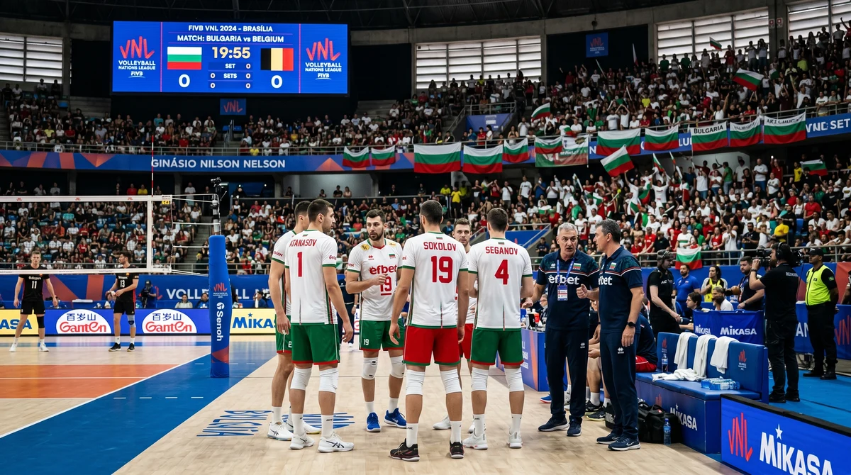 България започва VNL срещу Белгия под натиска на статута си