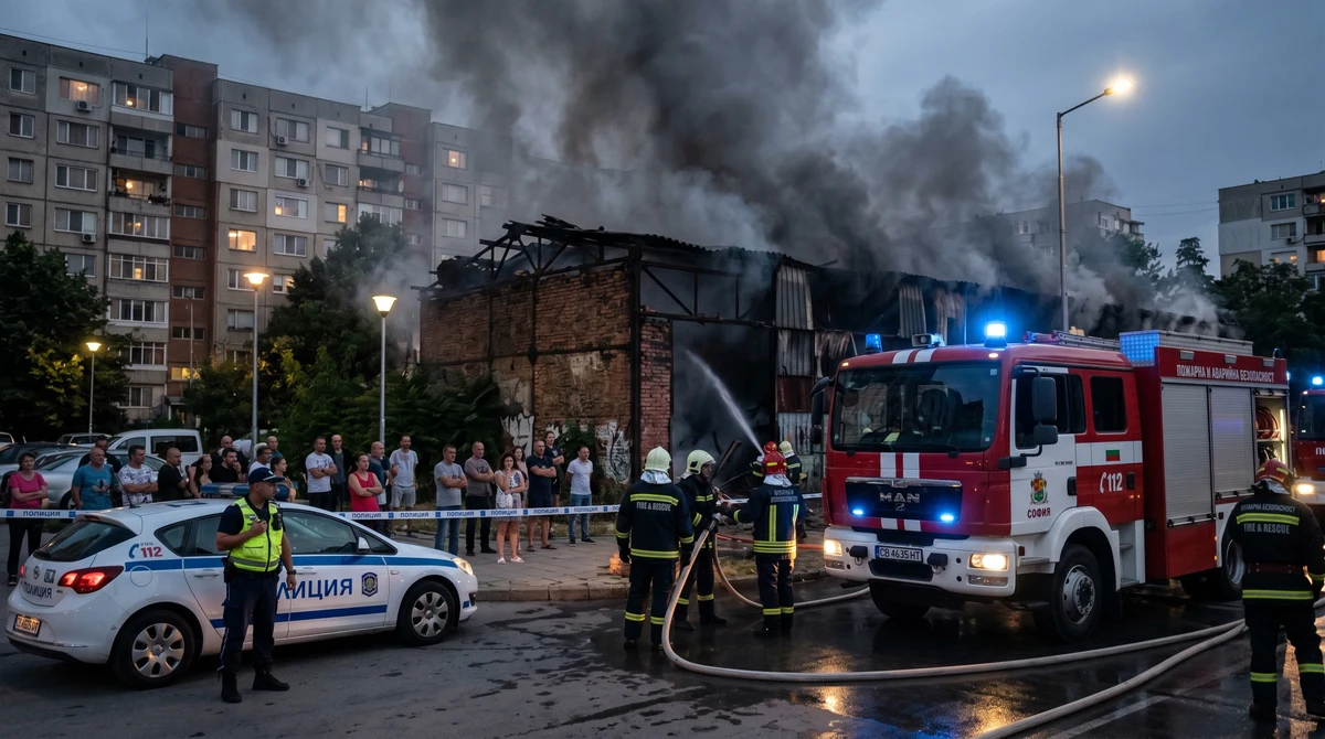 Пожар в „Дружба“ върна въпроса кой контролира опасните изоставени халета