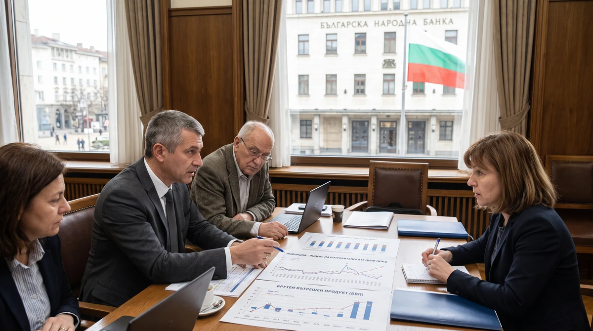БНБ вдигна инфлационната прогноза и намали очакванията за растежа