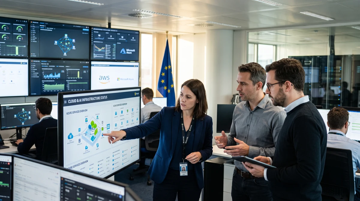 ЕС готви по-строги правила за AWS и Azure в решаващ спор за AI