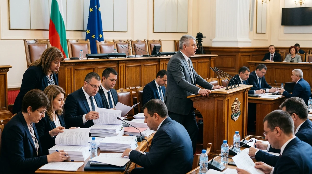 Бюджет 2026 влиза в пленарна битка за дефицит, дълг и риск от натиск от EU