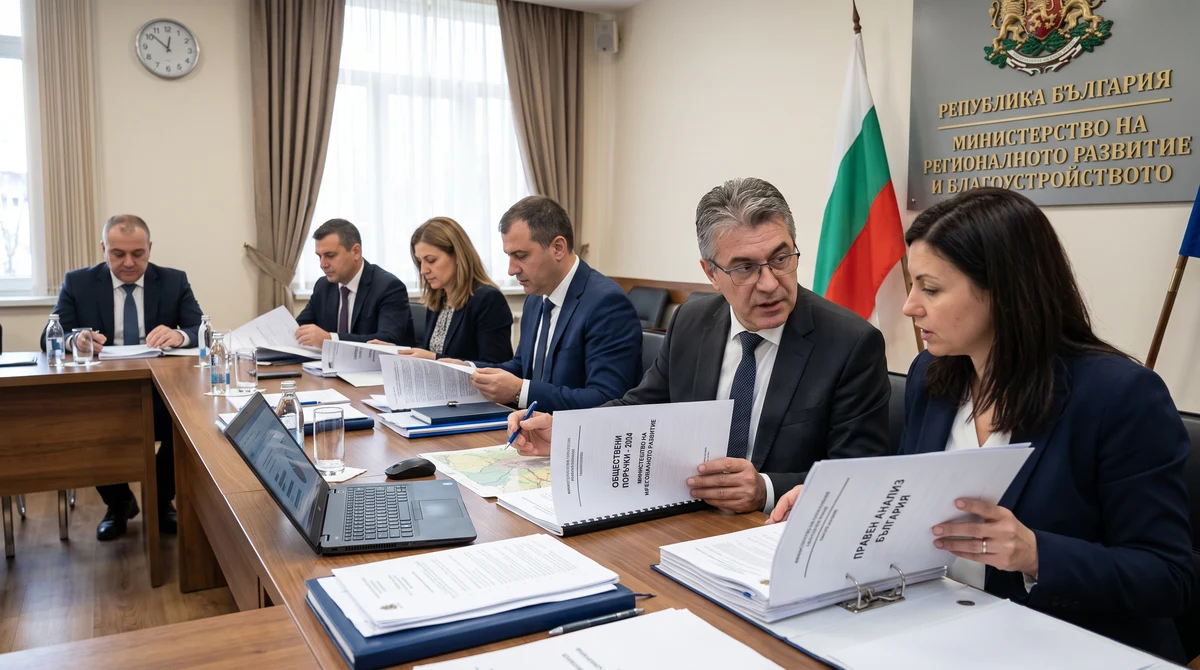 МРРБ слива правната дирекция и обществените поръчки: какво се променя