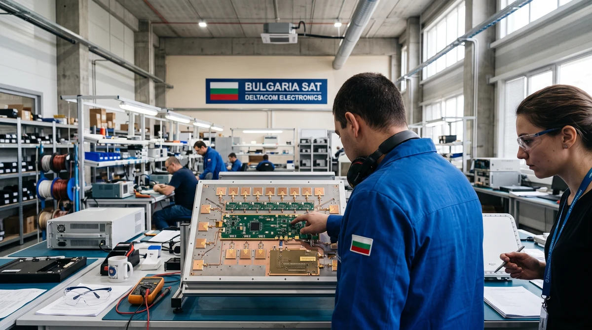 Bulgaria Sat подготвя български терминали за защитени сателитни връзки
